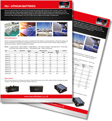 SEC HLi - Lithium Battery Leaflet